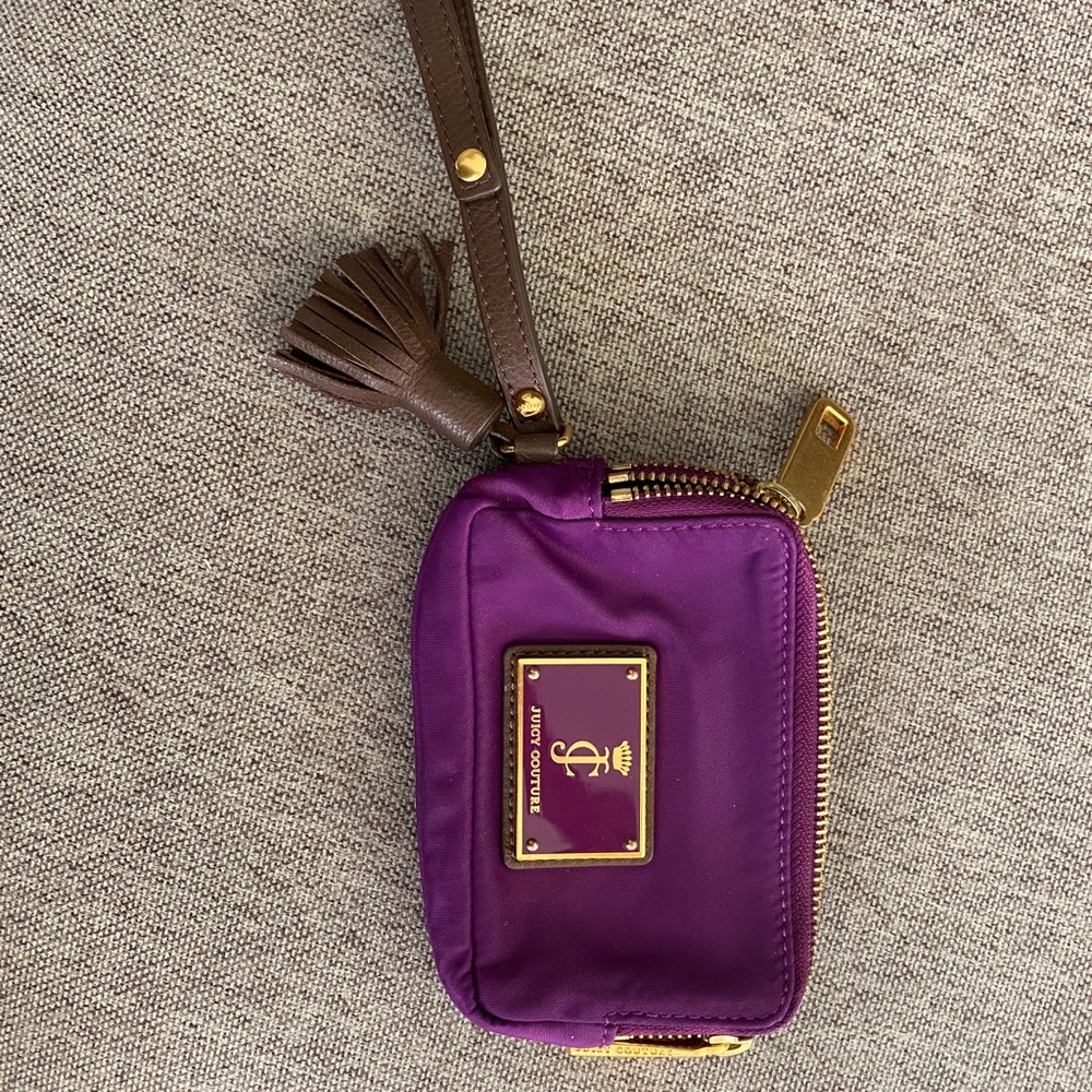 Juicy Couture Purple Wristlet.
